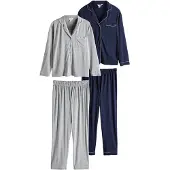 The Set Pijama navy / gris