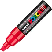 Posca Rotulador 148882000 Posca Pc-8k Beveled Tip 8mm Pink