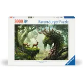 Ravensburger El Dragón Del Bosque Despierta (12000808) Rompecabezas 3000 Piezas