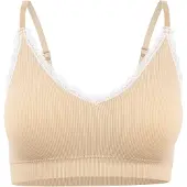 Yenita Sujetador beige / blanco
