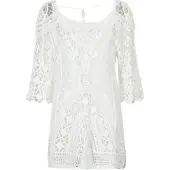 Banana Moon Vestido MAGBY DREAMLAND mujer - Blanco - T3