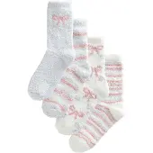 Next Calcetines ecru / azul pastel / coral