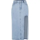 DEF Falda 'Queens' azul denim