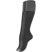 Yenita Calcetines hasta la rodilla gris / gris oscuro