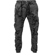 Urban Classics Pantalón cargo ' Camo Cargo Jogging Pants ' gris