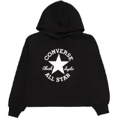 Converse Sudadera negro / blanco