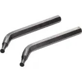 Facom Puntas de repuesto , 3,8 mm, 45 grados