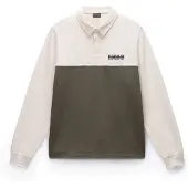 Napapijri Camiseta 'Mont' beige claro / oliva / negro