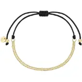 Glanzstücke Pulsera dorado / negro