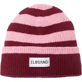 Elbsand Gorra rosa pastel / rojo rubí