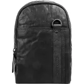 Spikes & Sparrow Bolso de hombro negro