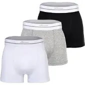 Ellesse Calzoncillo boxer 'Ambria' gris / negro / blanco