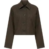ONLY Chaqueta de entretiempo 'ONLALEX' marrón oscuro
