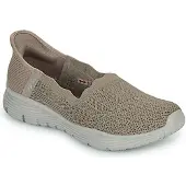 SKECHERS Bailarinas SLIP-INS: SEAGER - BELIEVE IT mujer - Beige - 36