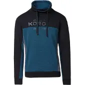 KOROSHI Sudadera azul / negro