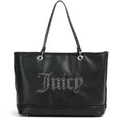 Juicy Couture Shopper negro / plata