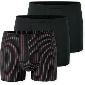 Schiesser Calzoncillo boxer '95/5 Essentials' rojo / negro / blanco
