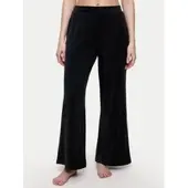 Triumph Pantalón de pijama ' Sensual Velour Wide Leg ' negro