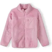 MINOTI Sudadera con cremallera rosa claro