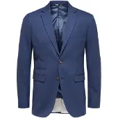 Selected Chaqueta saco azul noche