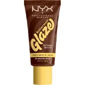 Nyx Loción iluminadora con color Buttermelt Glaze de Professional Makeup SPF 30 Color 09 Hazelnut Butta 30 ml