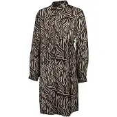 Vero moda Maternity Vestido camisero 'VMMJosie' beige claro / negro