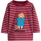 Next Camiseta 'Paddington' azul claro / granadina / rojo anaranjado / blanco