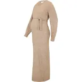 Mamalicious Vestido de punto 'MLNEWANNE' beige