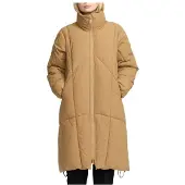 Selfhood - Women's Long Puffer - Abrigo size XS, beige