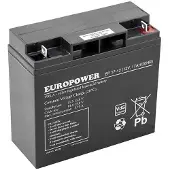 EUROPOWER Batería Ups Ep Series Agm 12v 17ah