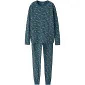 TWO SOON Pijama beige / marino / blanco
