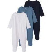 TWO SOON Pijama azul noche / azul paloma / offwhite