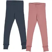 Müsli Leggings navy / altrosa