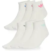 Adidas Originals Calcetines 'Ankle 6 Pairs Kids' azul / menta / rosa / blanco