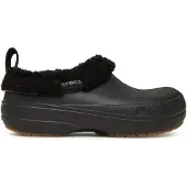 Crocs Zuecos Classic Lined Shorty hombre - Negro - 39 / 40
