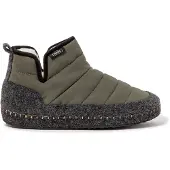 Nuvola. Zapatillas de casa 'Boot New Wool' verde oscuro