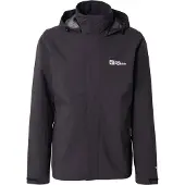 Jack Wolfskin Chaqueta de montaña 'Trailtime 2l' negro / blanco