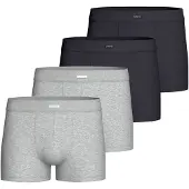 Impetus Calzoncillo boxer gris moteado / negro