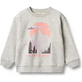 Wheat Sudadera 'Ellis' gris moteado / lila claro / salmón / negro moteado