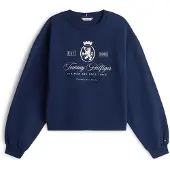Tommy Hilfiger Sudadera navy / blanco