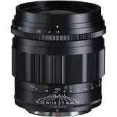 Voigtländer Nokton 75mm f/1.5 Nikon-Z montura Aspherical, Negro