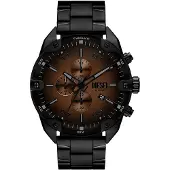 Diesel Reloj analógico marrón oscuro / negro