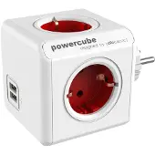 Allocacoc Cubo con toma de corriente Power Cube 1202RD/DEOUPC, 250V (Restaurado, grado A+)