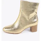 Lola Casademunt Botas de tobillo oro