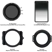 H&Y Kit De Filtros Revoring Mkii Landscape Rnc95-ii + Rbr-95 + Rh100 + Ks09 82-95 Mm
