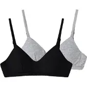 Name it Sujetador gris / negro