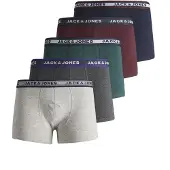 JACK&JONES JUNIOR Junior Calzoncillo navy / gris oscuro / verde oscuro / rojo vino