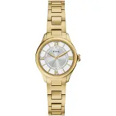 Fossil Reloj analógico 'GILMORE' oro / plata / blanco