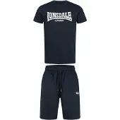 Lonsdale Ropa para correr navy / blanco