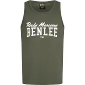 Benlee Camiseta funcional 'Ludica' oliva / blanco